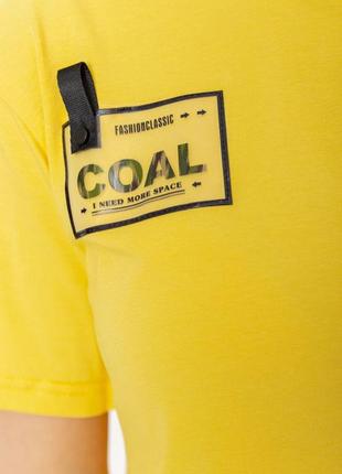 Костюм жіночий повсякденний футболка+шорти, колір жовтий4 фото