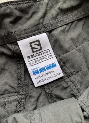 Мужские треккинговые брюки на утяжках salomon2 фото