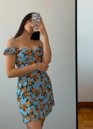 Плаття з апельсинами