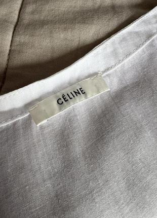 Белая блузка celine8 фото