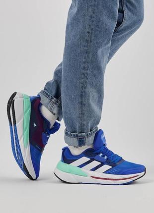 Мужские кроссовки в стиле adidas adistar 2.0 адидас / демисезонные / весенние, летние, осенние / сетка, текстиль / черные, серые, белые, синие