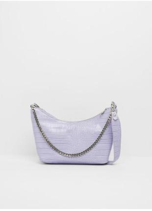 Трендова сумка багет  bershka