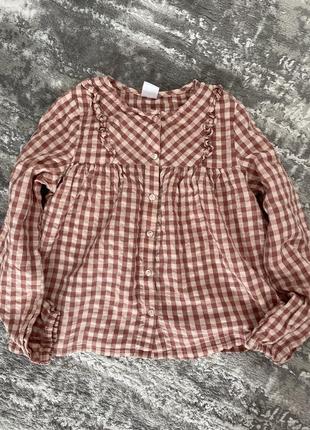Кофта, блузка на девочку 7-8 лет 128 см
