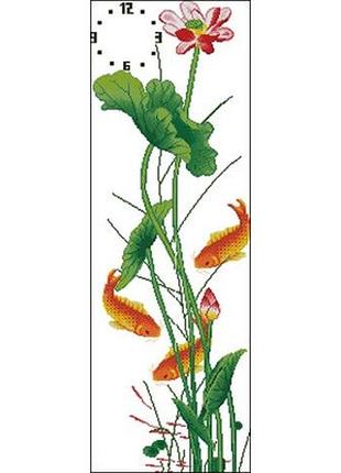 Набор для вышивки крестиком. размер: 21*61 см лилии