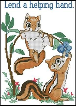 Набор для вышивки крестиком. размер: 15*20 см рука помощи