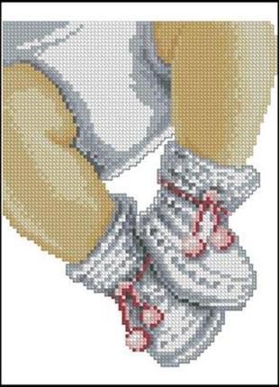 Набір для вишивання хрестиком. розмір:  18*13 см метрика дитини