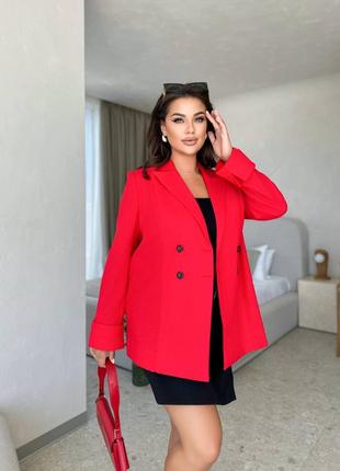 Стильний льняний піджак