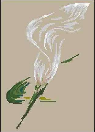 Набір для вишивання хрестиком. розмір: 17*23 см лілія