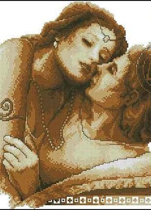 Набір для вишивання хрестиком. розмір: 30*25 см це кохання