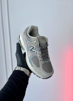 Кросівки new balance 2002r light grey4 фото