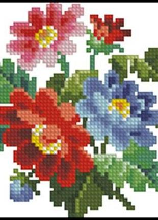 Набір для вишивання хрестиком. розмір: 10*10 см старовинні мотиви