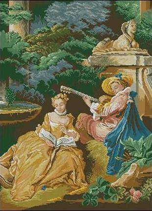 Набір для вишивання хрестиком. розмір: 38*52 см дозвілля