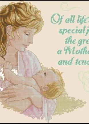 Набір для вишивання хрестиком. розмір: 30*24 см мамине кохання