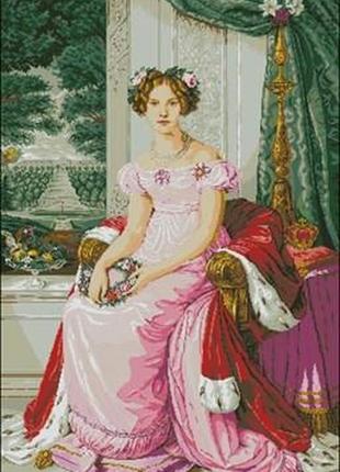 Набір для вишивання хрестиком. розмір: 51*79 см принцеса луїза