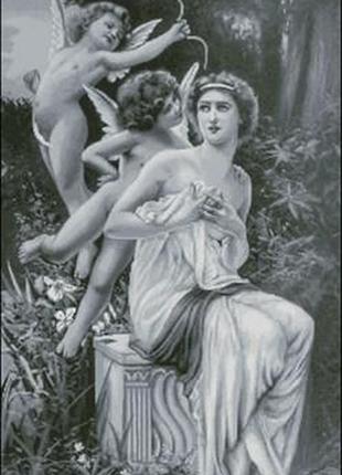 Набір для вишивання хрестиком. розмір:  39*63 см кохання і весна