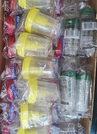 Контейнер для збору сечі та калу -27шт.