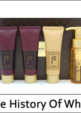 Спа-набор для ухода за телом и волосами the history of whoo whoo spa 4pcs gift set