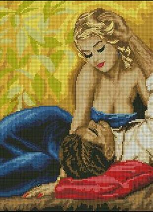 Набір для вишивання хрестиком. розмір: 25*32 см пара