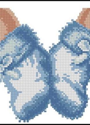 Набір для вишивання хрестиком. розмір: 17*12 см дитяча метрика