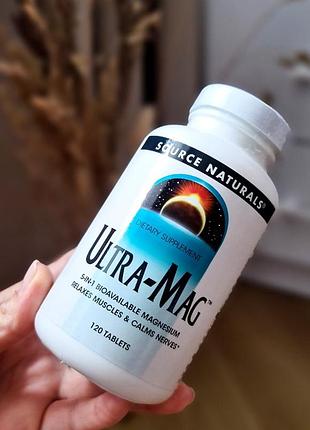 Source naturals, ultra-mag високоефективний комплекс з магнієм