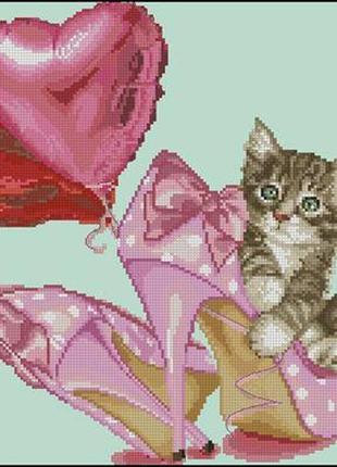 Набір для вишивання хрестиком. розмір: 25*25 см з любов'ю