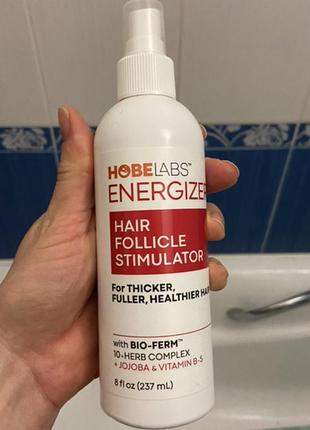 Hobe labs, energizer спрей стимулятор росту волосся