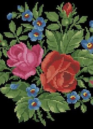 Набір для вишивання хрестиком. розмір: 19*19 см старовинні мотиви