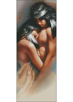 Набір для вишивання хрестиком. розмір: 29*72 см красиве кохання