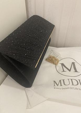 Приголомшливий клатч muduo новий шикарний!4 фото