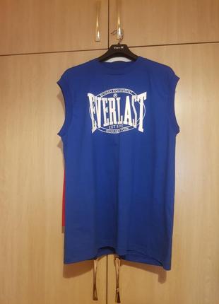 Футболка everlast без рукав синя