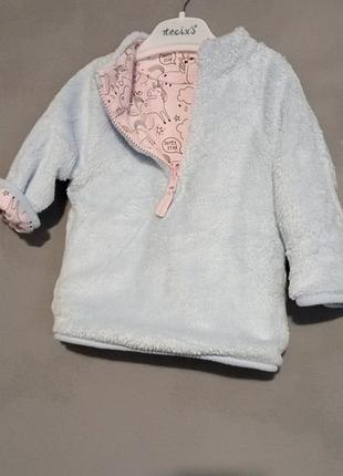 Кофта куртка двусторонняя next 4