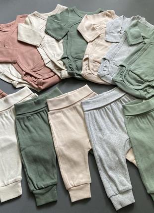 Комплект для новорожденных от h&m, 56
