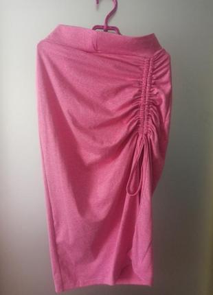 Юбка с разрезом