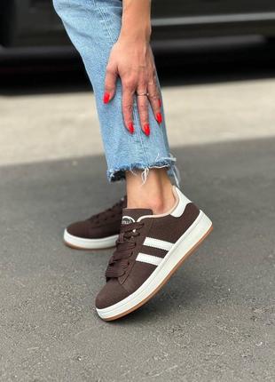 Кроссовки женские stilli campus коричневые4 фото