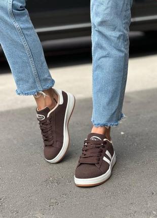 Кроссовки женские stilli campus коричневые3 фото