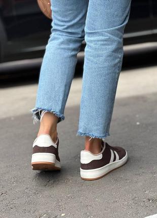 Кроссовки женские stilli campus коричневые7 фото