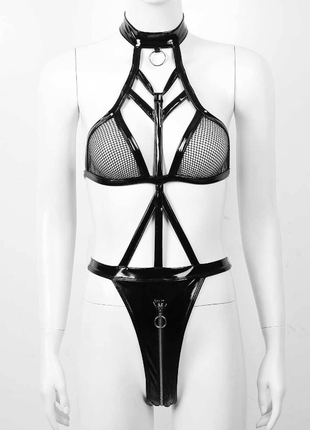 Латексное белье сексуальное белье. эротический комплект нижнее кружевное белье, xs s m l xl