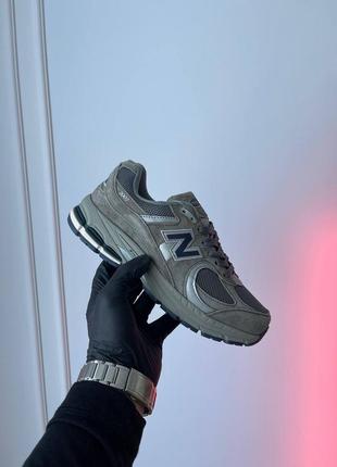 Кроссовки new balance 2002r dark grey3 фото