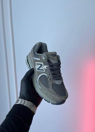 Кроссовки new balance 2002r dark grey4 фото