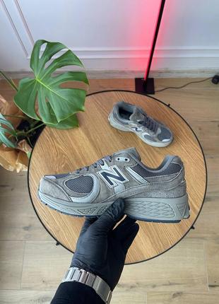 Кроссовки new balance 2002r dark grey5 фото