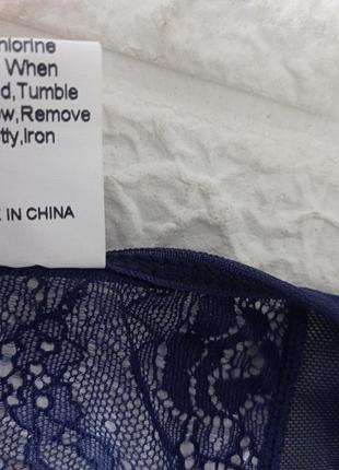Новый пеньюар прозрачный синий р s 42-44