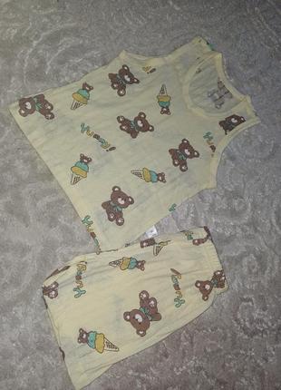 Літній комплект майка+шорти