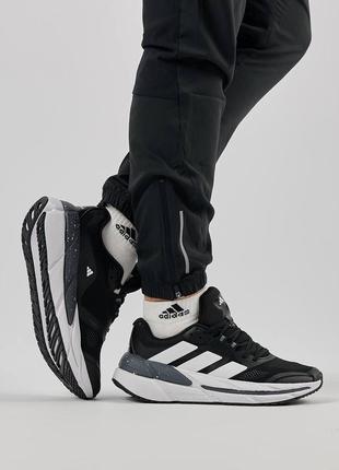 Мужские кроссовки в стиле adidas adistar 2.0 адидас / демисезонные / весенние, летние, осенние / сетка, текстиль / черные, серые, белые, синие