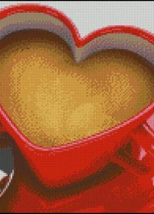 Набір для вишивання хрестиком. розмір: 32*21 см з коханням