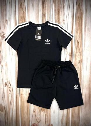 Adidas літній комплект шорти футболка для дітей та підлітків