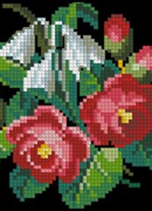 Набір для вишивання хрестиком. розмір: 10*10 см старовинні візерунки