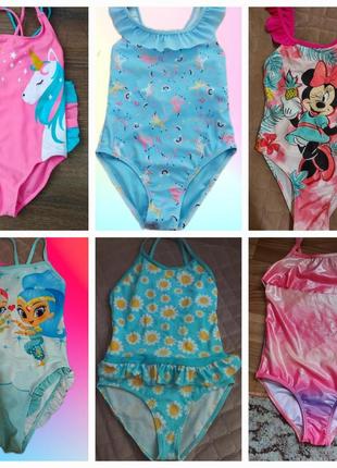 Купальники primark,  disney,  f&f