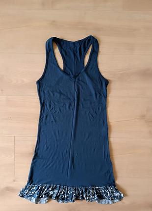 Коттоновое летнее платье на стройную фигуру