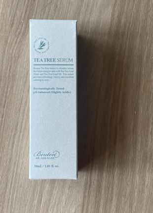 Сироватка з чайним деревом benton tea tree serum 30мл