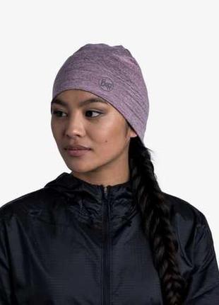 Buff шапка dryflx hat solid lilac sand